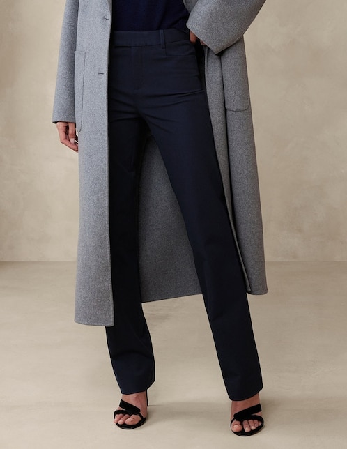 Pantalón de vestir straight para mujer