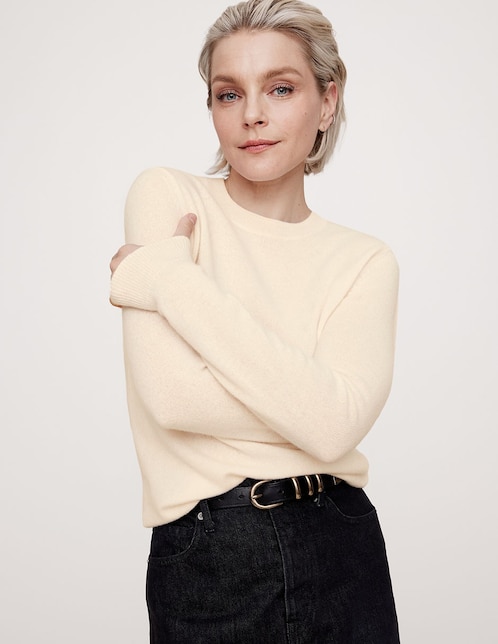 BANANA REPUBLIC Suéter cuello redondo para mujer
