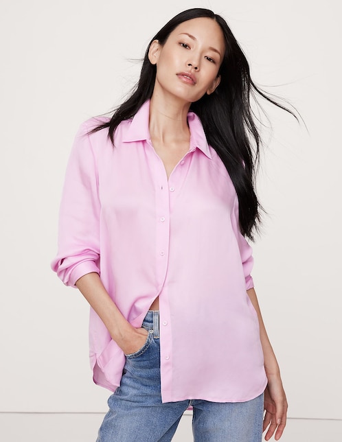 Blusa manga larga para mujer