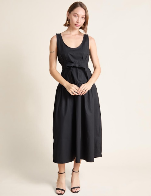 Vestido crop casual para mujer