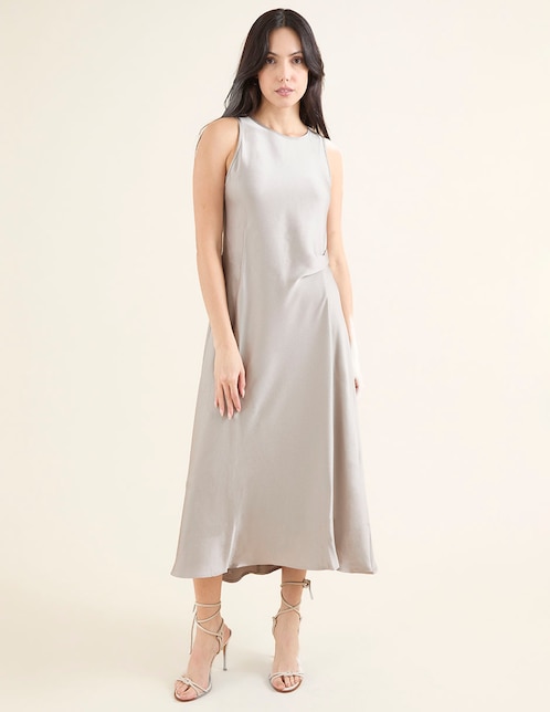 Vestido crop casual para mujer