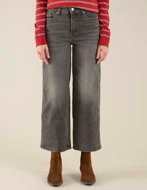 Jeans wide leg para mujer 1