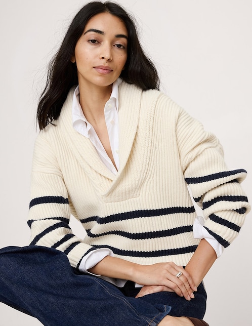 Imagen de producto Suéter cuello cruzado para mujer