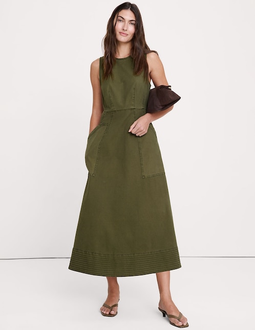 Vestido largo casual para mujer