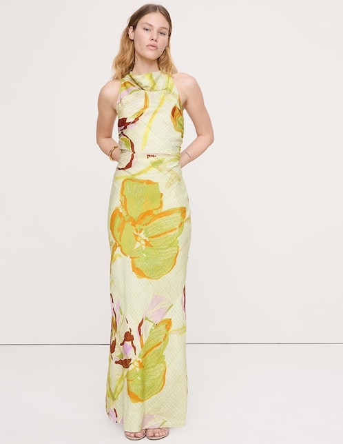Vestido maxi casual para mujer
