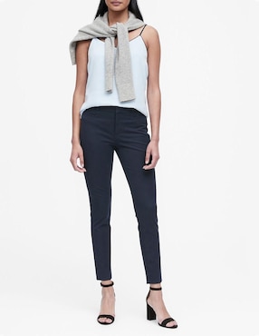 Pantalón petite slim para mujer