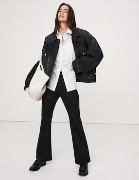 Pantalón acampanado para mujer