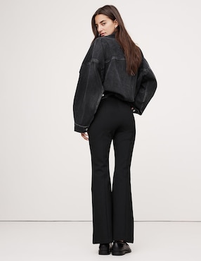 Pantalón acampanado para mujer