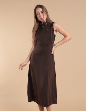 Vestido Midi Formal Para Mujer