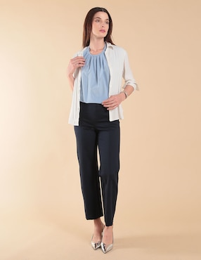 Blusa manga corta para mujer