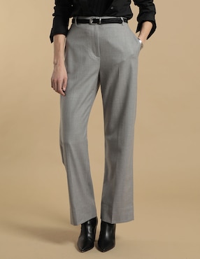 Pantalón Straight Para Mujer