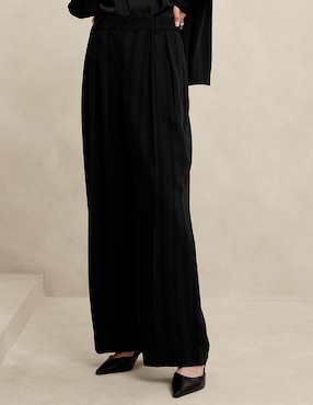 Pantalón Wide Leg Para Mujer