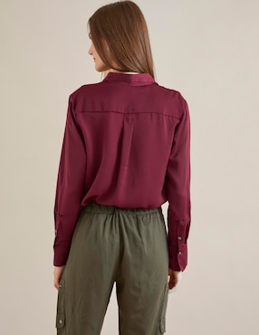 Camisa manga larga para mujer