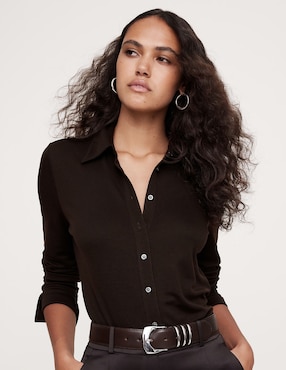 Camisa manga larga para mujer