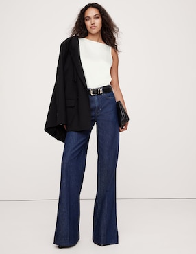 Blusa Banana Republic sin mangas para mujer