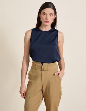 Blusa Banana Republic sin manga para mujer