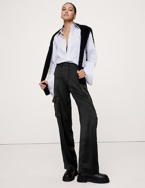 Pantalón cargo Banana Republic straight para mujer