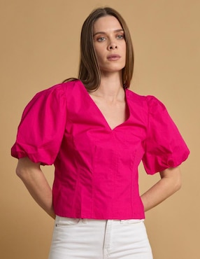 Blusa Banana Republic manga corta para mujer