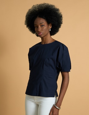 Blusa Banana Republic manga corta para mujer