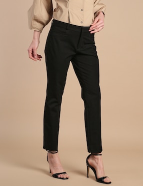 Pantalón de vestir slim para mujer