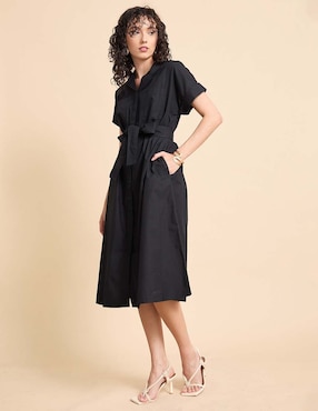 Vestido midi casual Banana Republic para mujer