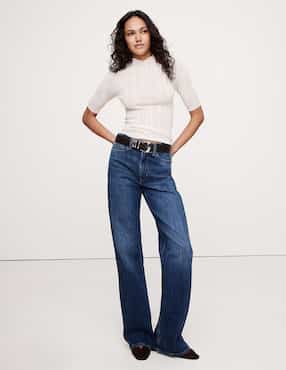 Blusa manga corta para mujer
