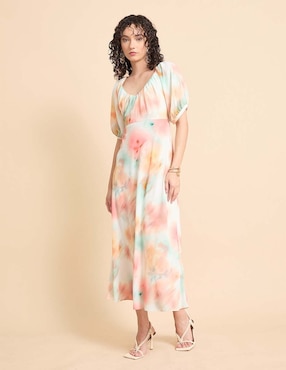 Vestido largo casual para mujer