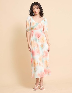 Vestido largo casual para mujer