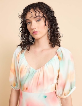 Vestido largo casual para mujer