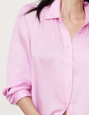 Blusa manga larga para mujer