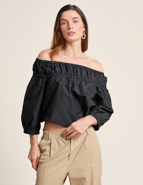 Blusa manga 3/4 para mujer