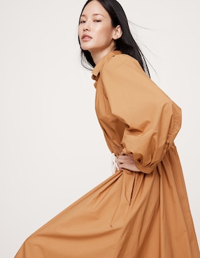 Vestido midi casual para mujer