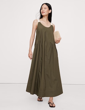 Vestido largo casual para mujer