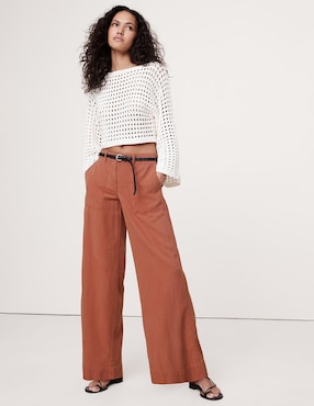 Pantalón wide leg para mujer