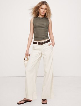Pantalón wide leg para mujer