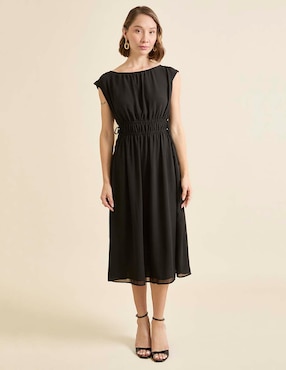 Vestido midi casual para mujer