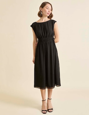 Vestido midi casual para mujer