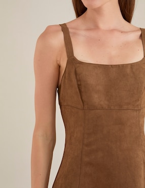 Vestido midi casual para mujer