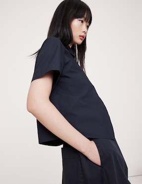 Camisa manga corta para mujer