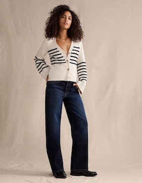 Jeans amplio para mujer