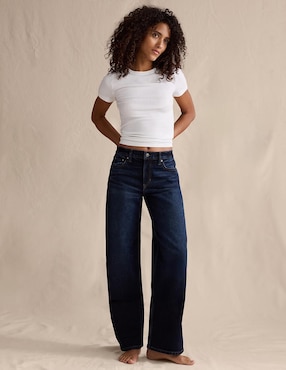 Jeans amplio para mujer