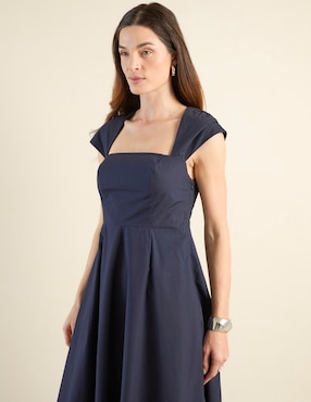 Vestido midi casual para mujer