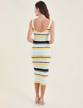 Vestido midi casual para mujer