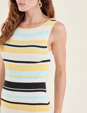 Vestido midi casual para mujer