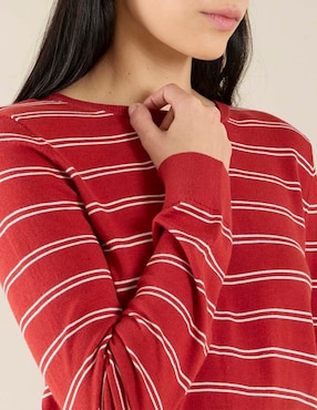 Suéter cuello redondo para mujer