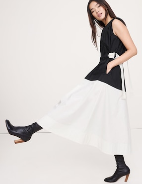 Vestido midi casual para mujer