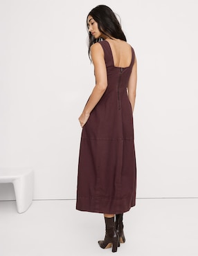 Vestido crop casual para mujer