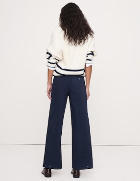 Pantalón relaxed wide leg para mujer