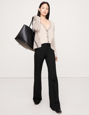 Pantalón de vestir amplio para mujer