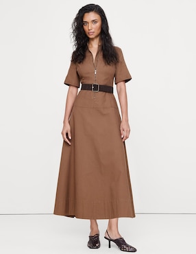 Vestido midi casual para mujer